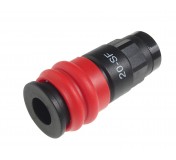 Переходник для компрессора 1/4 быстросъемный композитный с клапаном внутренняя резьба JTC