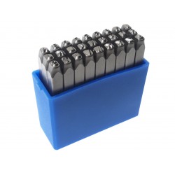 Клейма буквенные латиница 3мм (HRC 60+-2° DIN 1451) JTC