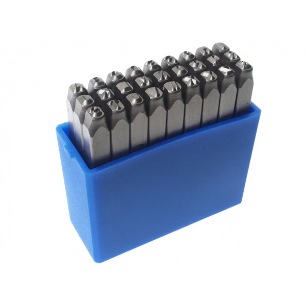 Клейма буквенные латиница 3мм (HRC 60+-2° DIN 1451) JTC JTC-7245