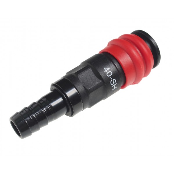 Переходник для компрессора 13.9мм быстросъемный композитный с клапаном елочка JTC JTC-JW1071-40SHC