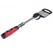 Ключ трещотка 1/4 72 зуба 150-200мм телескопический JTC