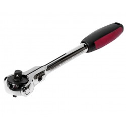 Ключ трещотка 3/8 72 зуба 237мм шарнирный JTC