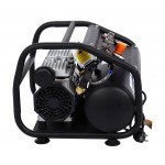 Компрессор пневматический 220В 0.55кВт 8атм. 60л/мин. ресивер-8л поршневой безмасляный GTE GTE-HMP008060B