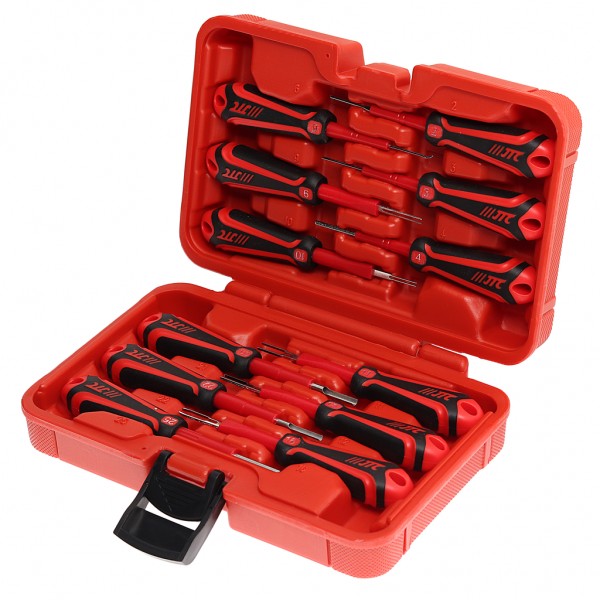 Набор для ремонта электропроводки автомобиля 12 предметов в кейсе JTC JTC-6115