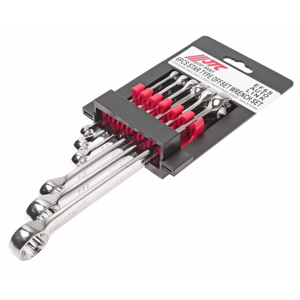 Набор ключей накидных TORX Е6-E24 6 предметов JTC JTC-EF6S