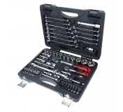 Набор инструментов 85 предметов для поврежденных болтов и гаек 1/4,1/2 в кейсе JTC