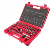 Набор головок торцевых 3/8 6-ти гранных 6-22мм 22 предмета в кейсе JTC