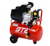 Компрессор пневматический 220В 1.5кВт 8атм. 180л/мин. ресивер-24л поршневой с прямым приводом GTE