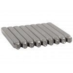 Клейма цифровые 4мм (HRC 60+-2град. DIN 1451) JTC JTC-7241