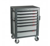Тележка инструментальная 7 секций серая JTC