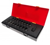 Набор головок торцевых 3/8 6-ти гранных ударных 19 предметов в кейсе JTC