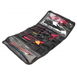 Набор коннекторов для тестеров электронных компонентов автомобиля 23 предмета в кейсе JTC
