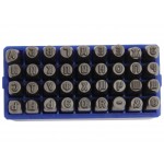 Клейма буквенные кириллица 3мм (HRC 60+-2град. DIN 1451) JTC JTC-7250