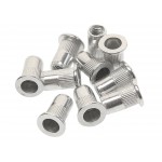 Заклепка резьбовая M6х1мм алюминиевая 10шт. JTC JTC-2066-10