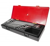 Набор ключей накидных 8-24мм 45град. (евро) 8 предметов в кейсе JTC