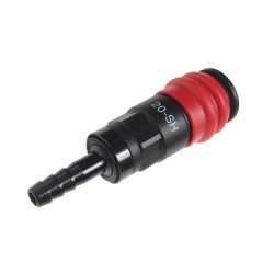 Переходник для компрессора 8.9м быстросъемный композитный с клапаном елочка JTC