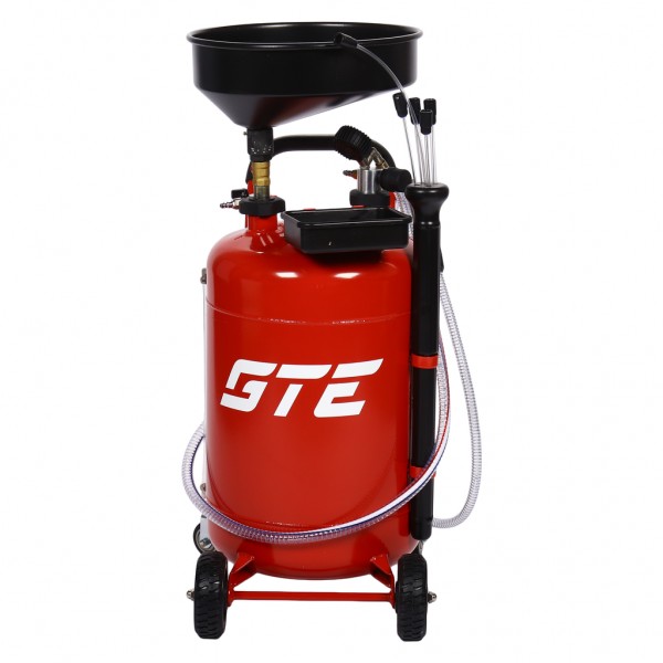 Установка для замены масла 70л с сливной воронкой и щупам GTE GTE-T14100