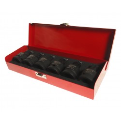 Набор головок торцевых 3/4 TORX T70-M18мм ударных L=61мм 6 предметов в кейсе JTC