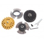 Машинка пневматическая шлифовальная угловая 3600об/мин., 90PSI с комплектом дисков JTC JTC-5642K