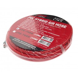 Шланг пневматический 8х12мм L=10м штуцер 1/4 ПВХ JTC