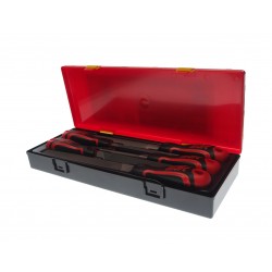 Набор напильников 203мм 5 предметов в кейсе JTC