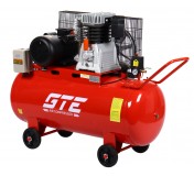 Компрессор пневматический 220В 4.0кВт 8атм. 500л/мин. ресивер-200л поршн. ремен. одноступенчатый GTE