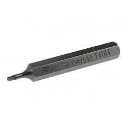 Бита TORX Т10Hх75мм 10мм удлиненная JTC