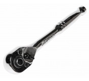 Ключ трещотка 3/8 72 зуба 178мм металлическая рукоятка JTC