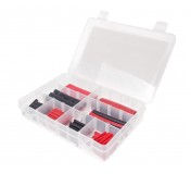 Трубка термоусадочная 6 типоразмеров,длина 38-76мм 100шт. набор в боксе JTC