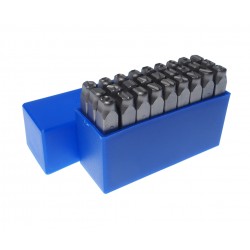 Клейма буквенные латиница 8мм JTC