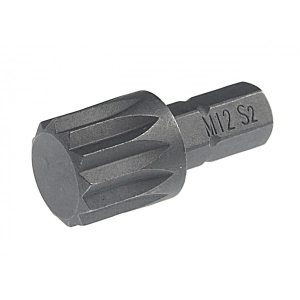 Бита SPLINE M12х25мм 1/4 DR JTC JTC-1162512