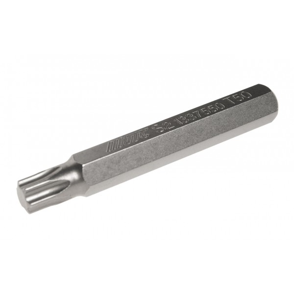 Бита TORX Т50х75мм 10мм удлиненная S2 JTC JTC-1337550