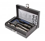 Набор инструментов и вставок для восстановления резьбы М14х1.5мм L=21мм 9 предметов JTC