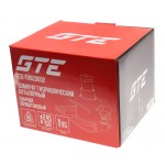 Домкрат бутылочный 20т 150-245мм 2-х штоковый низкопрофильный GTE GTE-TH820002