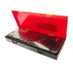 Набор ключей накидных 8-24мм 45град. 8 предметов в кейсе JTC