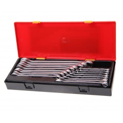Набор ключей комбинированных 6-24мм 17 предметов в кейсе JTC