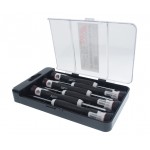 Набор отверток прецизионных PH00/0/1 SL1.5/2.5/3 L=150мм 6 предметов JTC JTC-5526