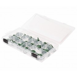 Набор колец уплотнительных для систем кондиционирования с R-12/R-134 270шт с хладагентами бокс JTC