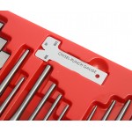 Набор зубил и выколоток 16 предметов в кейсе JTC JTC-7113