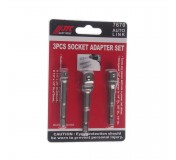 Набор адаптеров для головок торцевых 1/2х73L,3/8x65L,1/4х65L JTC