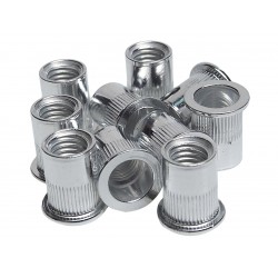 Заклепка резьбовая M10х1.5мм алюминиевая 10шт. JTC