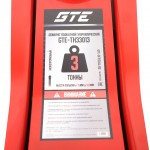 Домкрат подкатной 3т 75-505мм двухпоршневой низкопрофильный GTE GTE-TH33013