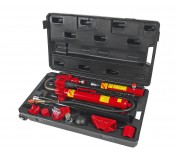 Набор инструментов для кузовных работ гидравлический, усилие 10т, 17 предметов в кейсе JTC