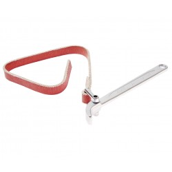 Съемник фильтров масляных 30-160мм 560мм ременный JTC