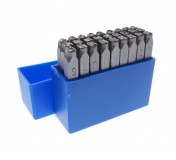 Клейма буквенные латиница 6мм JTC