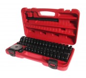 Набор оправок для выпрессовки подшипников, втулок, сальников 18-74мм 50 предметов в кейсе JTC