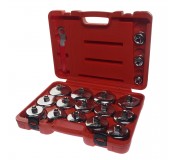 Набор съемников фильтра масляного чашка 18 предметов в кейсе JTC