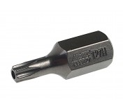 Бита TORX Т27Hх30мм 10мм S2 JTC