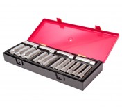 Набор головок торцевых 1/2 6-ти гранных 10-32мм глубоких 17 предметов в кейсе JTC