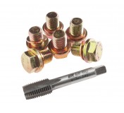 Набор инструментов для восстановления резьбы маслосливных отверстий 13мм в боксе JTC